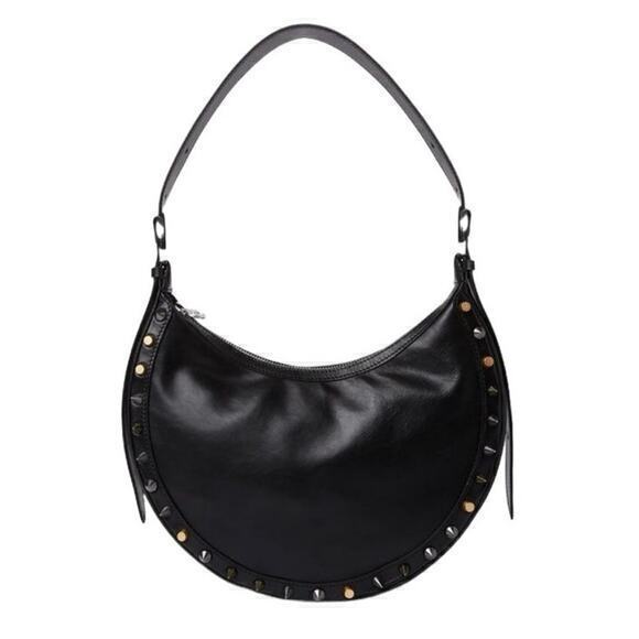 MARINE‎ SERRE Stud Eclipse Crescent Moon Shoulder bag - Picture 1 of 14